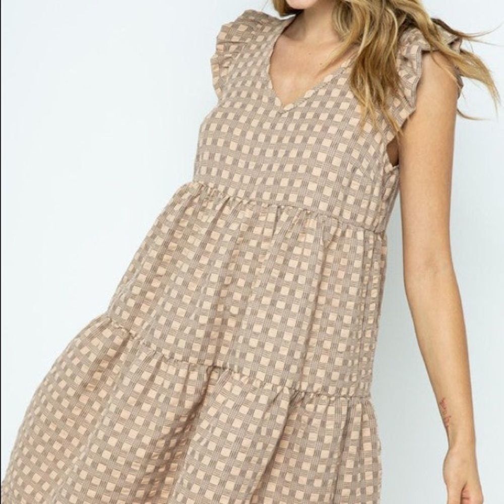 Plaid Tunic Dress 